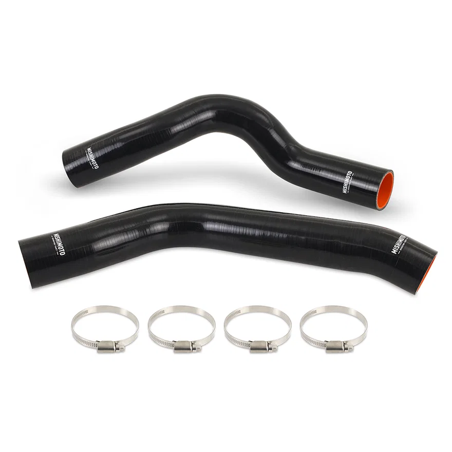 Silicone Radiator Hose Kit, Black, fits Dodge Viper 2003-2006