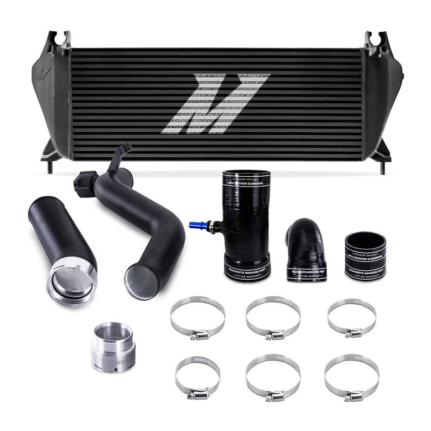Intercooler Kit, Black/Black, fits Ford Ranger EcoBoost 2.3L 2019-2023