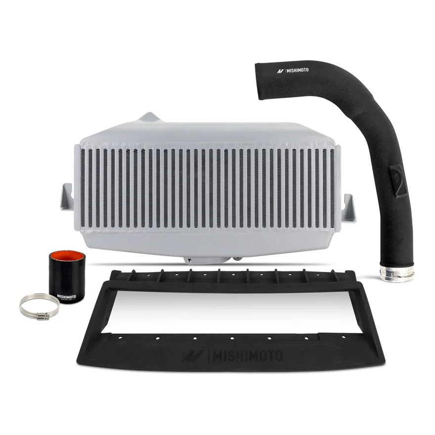 Top-Mount Intercooler Kit, Black Pipe, fits Subaru WRX 2022+