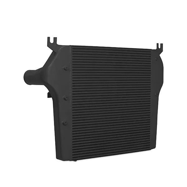 Front Intercooler, Black, fits Dodge 6.7L Cummins 2010-2012