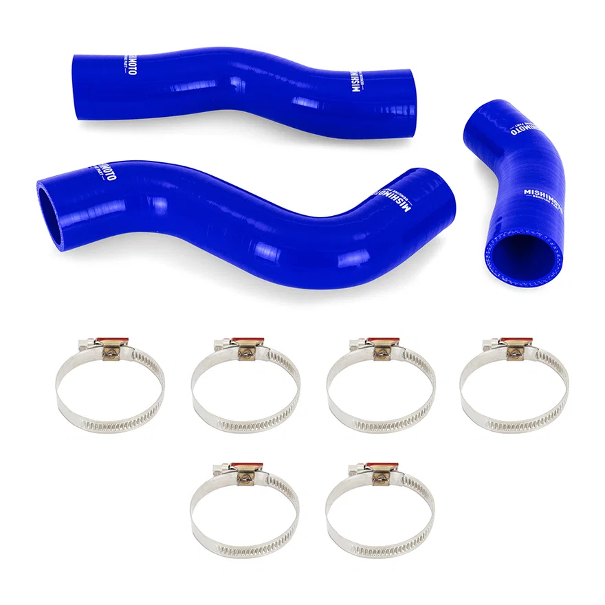Silicone Radiator Hose Kit, Blue, fits Toyota Land Cruiser 4.5L 1992-1997