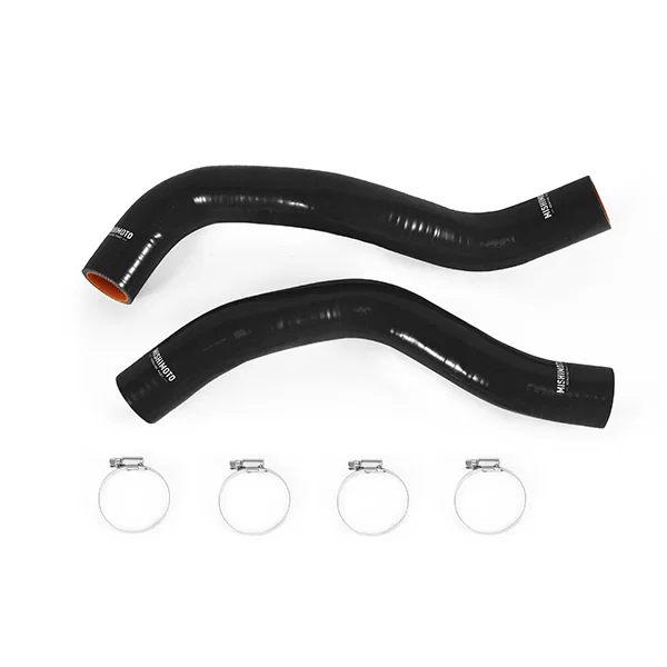 Silicone Hose Kit, Black, fits Nissan Titan XD 5.0 Cummins 2016-2019