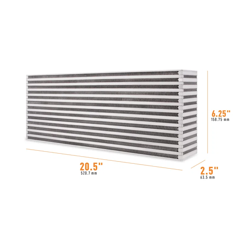 Universal Air-to-Air Race Intercooler Core 20.5in x 6.25in x 2.5in