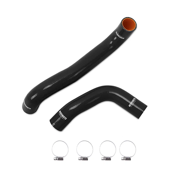 Silicone Radiator Hose Kit, Black, fits Subaru WRX 2008-2014 / STI 2008-2021