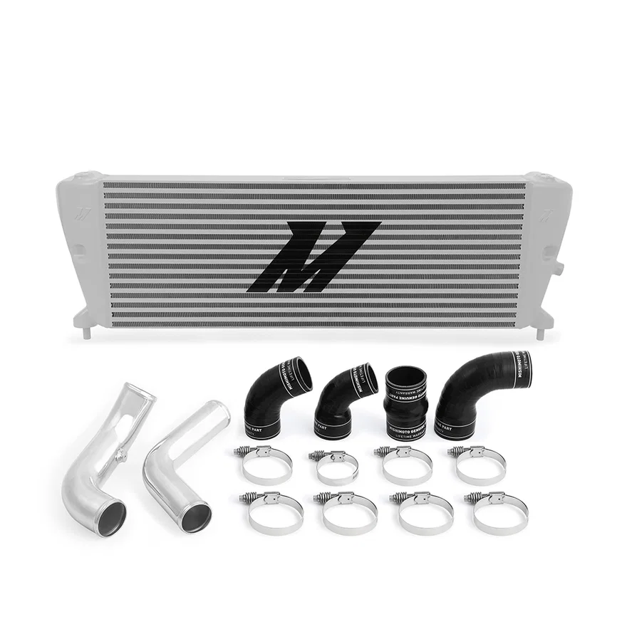 Performance Intercooler Kit, Silver/Polished, fits Ford Ranger 3.2L Diesel 2011+