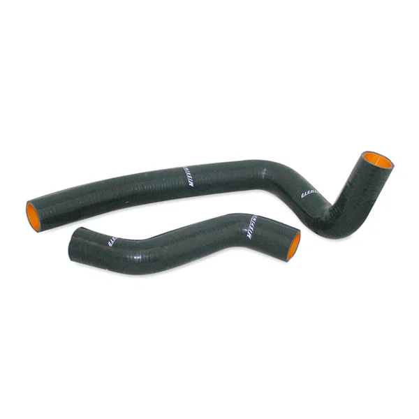 Silicone Radiator Hose Kit, Black, fits Mazda RX-7 1993-1997