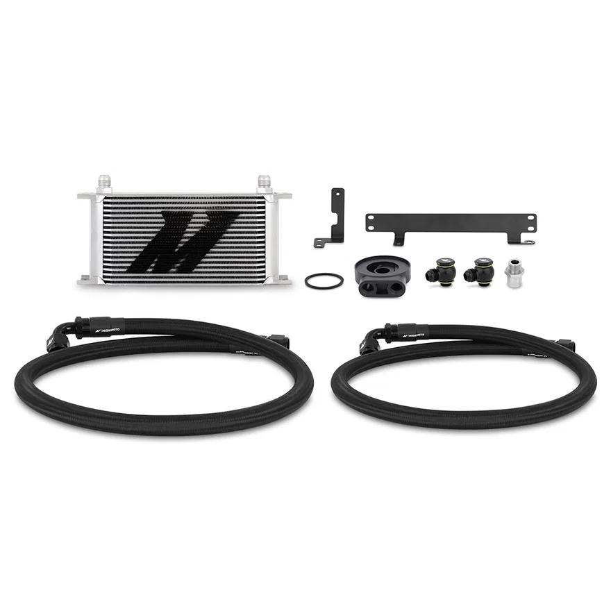 Oil Cooler Kit, Silver, fits Subaru WRX 2022+