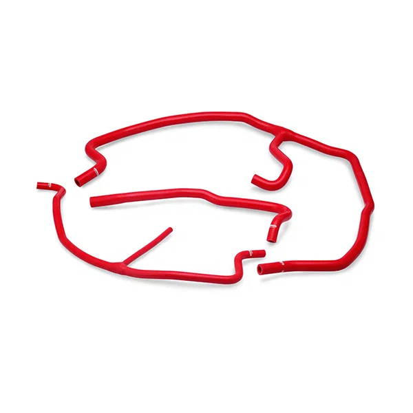 Silicone Ancillary Hose Kit, Red, fits Chevrolet C6 Corvette/Z06 2009-2014