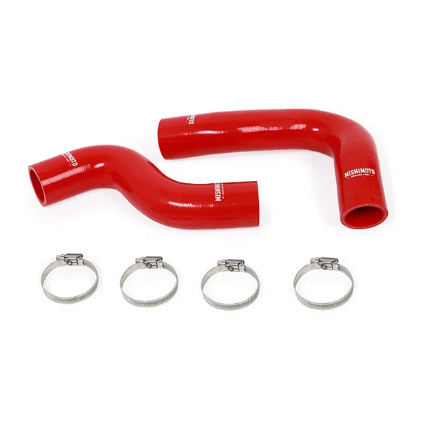 Turbo Silicone Radiator Hose Kit, Red, fits Subaru WRX/STI 1992-2002