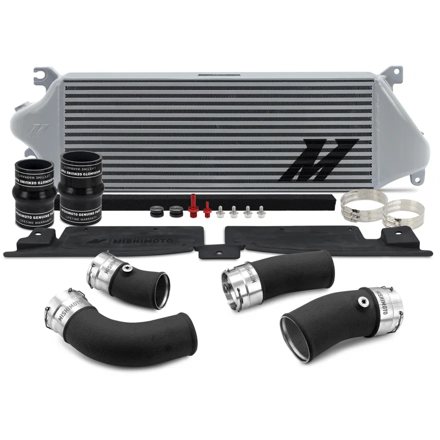 Intercooler Kit, Silver/Black, fits Toyota Tacoma 2024+