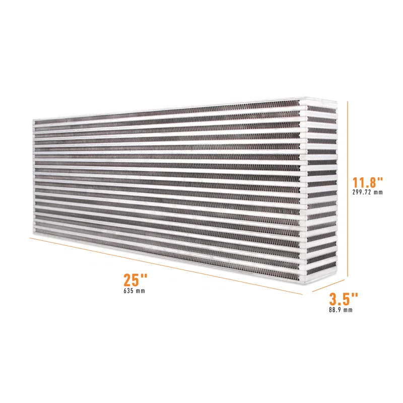 Universal Air-to-Air Race Intercooler Core 25in x 11.8in x 3.5in