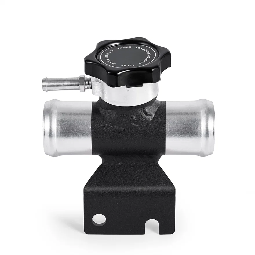 MMFN-EVO-BK Coolant Fill Inlet, Black, fits Mitsubishi Lancer Evo X 2008-2015