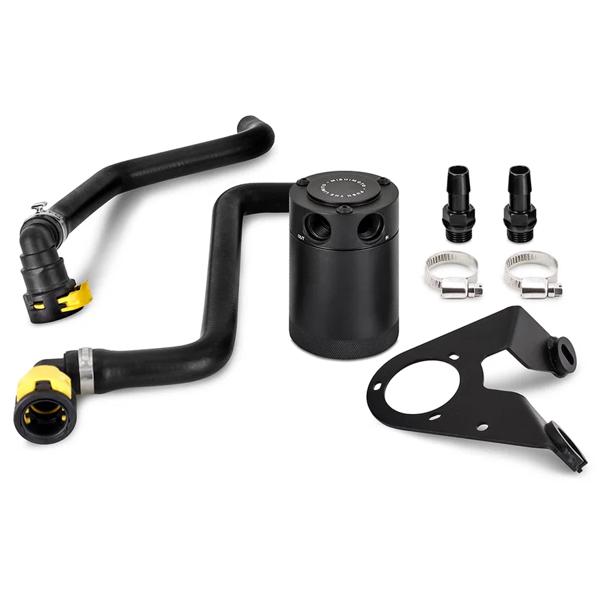 Baffled Oil Catch Can, PCV Side, fits Ford Bronco 2.7L 2021+