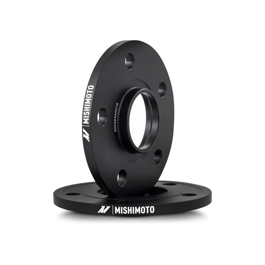 Wheel Spacers, Black, 5x120, 64.1mm Center Bore, M14 X 1.5, 10mm