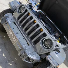 Pre-Runner Style Amber LED Grill Kit for Jeep Wrangler image 6