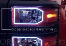 Chevrolet Silverado 2014-2015 ORACLE ColorSHIFT Halo Kit Non-Projector Style image 6