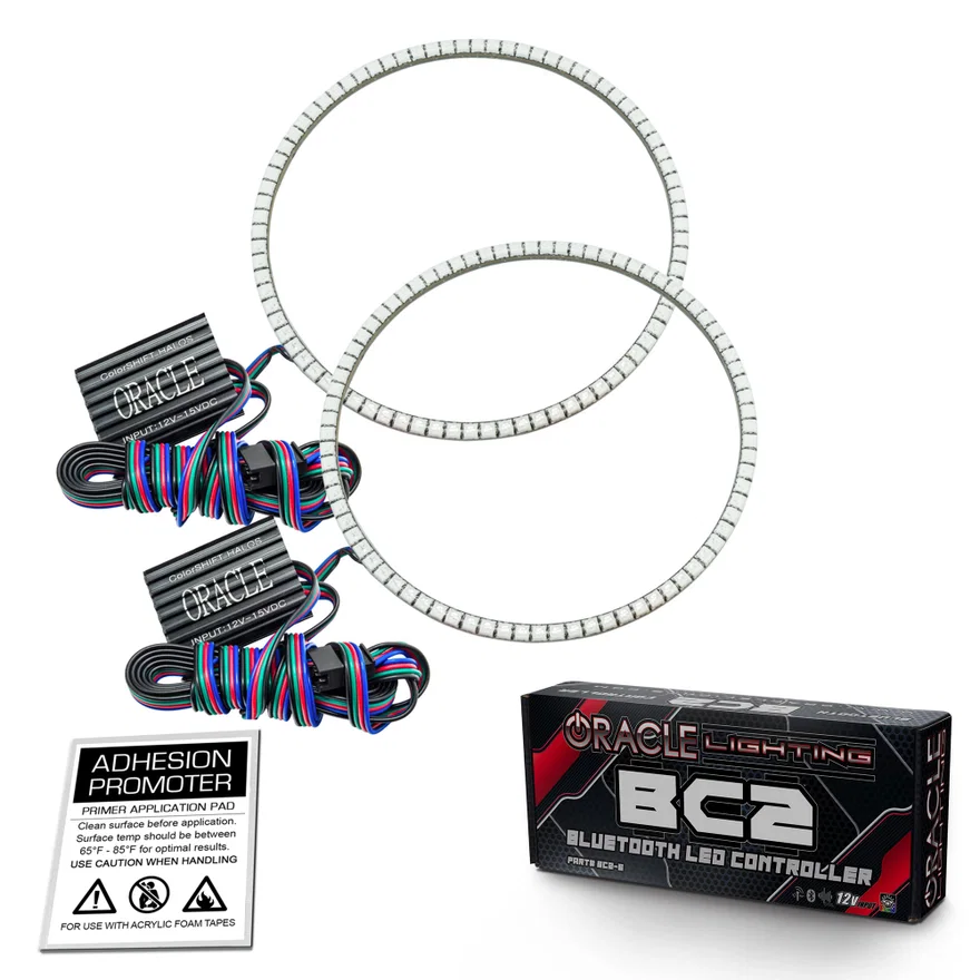 Headlight Halo Ring Emitter Set for Jeep Wrangler