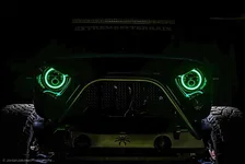 7 in. High Powered LED Headlights, Black Bezel, Dynamic ColorSHIFT image 19