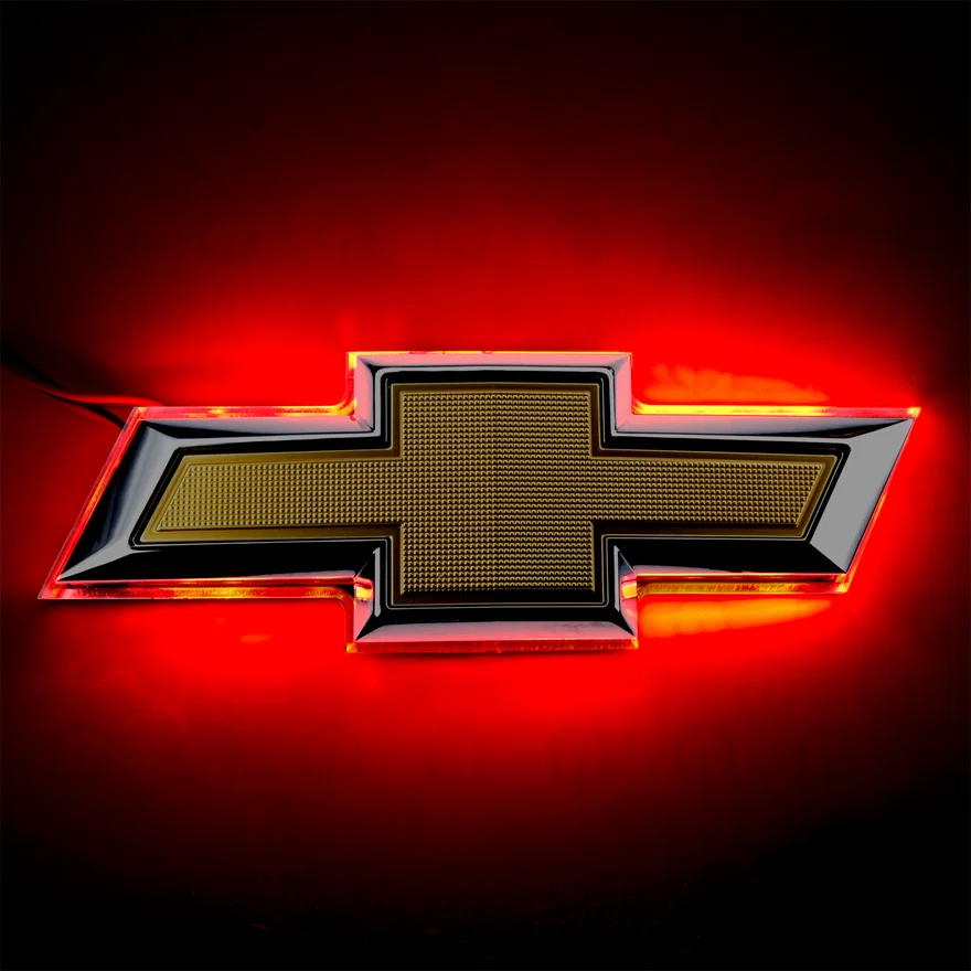 2014-2015 Chevy Camaro Illuminated Bowtie Rear Red