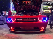 Dodge Challenger 2008-2014 ORACLE LED Waterproof Fog Halo Kit image 2