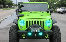 Jeep Wrangler 2007-2016 ORACLE ColorSHIFT Halo Kit image 28