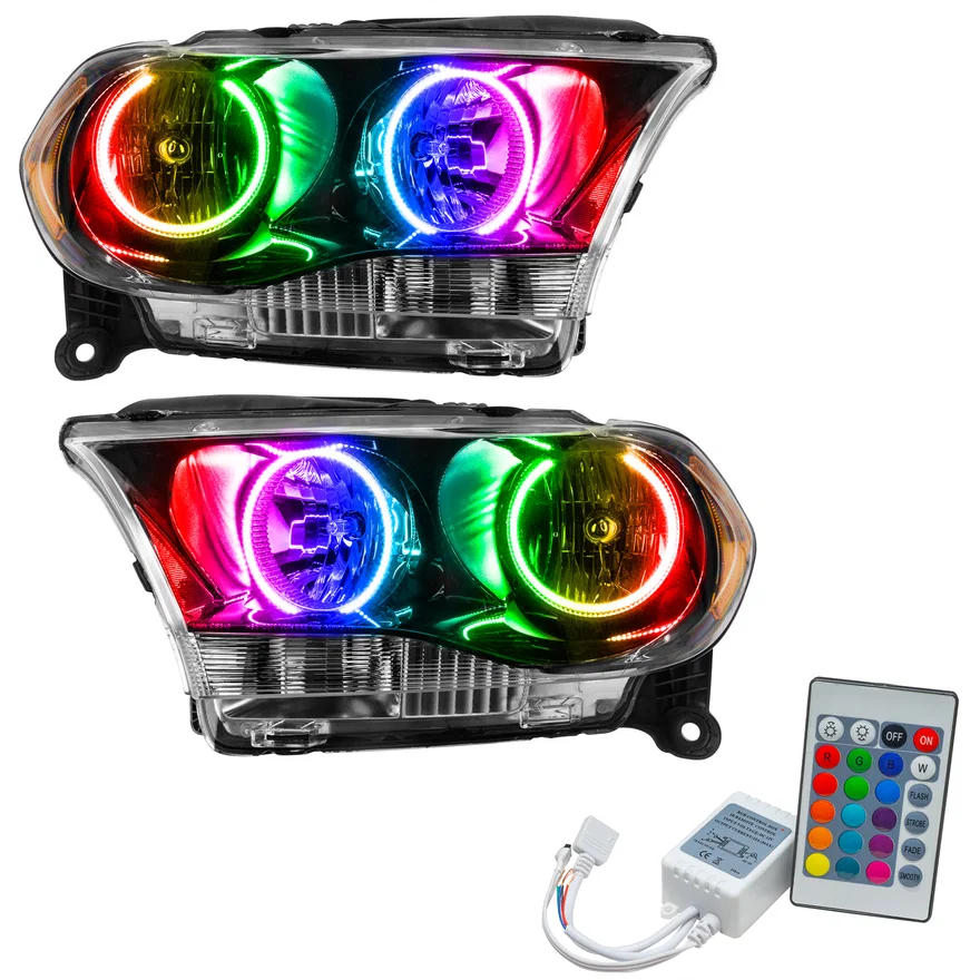 2011-2013 Dodge Durango SMD HL Halogen - Black