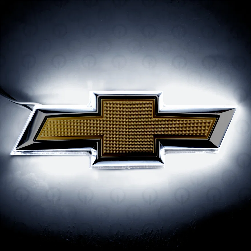 2014-2015 Chevy Camaro Illuminated Bowtie Rear White