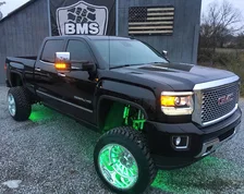 LED Illuminated Wheel Rings - ColorSHIFT No Remote image 17