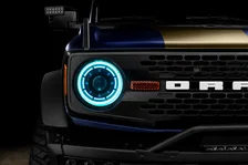Oculus Bi-LED Projector Headlights for 2021+ Ford Bronco - ColorSHIFT LED image 21