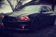 Headlight Halo Ring Emitter Set for Dodge Charger image 25
