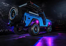 Bluetooth + RF ColorSHIFT Underbody Rock Light Kit - 4 PCS image 19