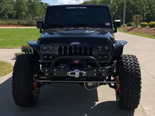 5817-504 Front Center Upper ORACLE Lighting VECTOR Series Full LED Grill- Jeep Wrangler JK image 21