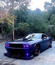 2008-2014 Dodge Challenger Dynamic ColorSHIFT Surface Mount Headlight & Fog Light Halo Kit - COMBO image 15