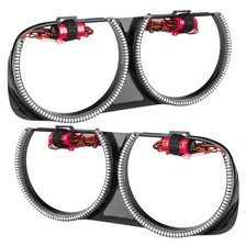 2015-2018 Dodge Challenger Pre-Installed Halo Headlight Bezel image 1