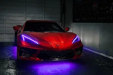 2020-2021 Chevrolet C8 Corvette ORACLE ColorSHIFT RGB+A LED Headlight DRL Upgrade image 10