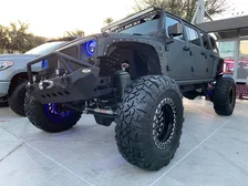 7 in. High Powered LED Headlights, Black Bezel, Dynamic ColorSHIFT image 9