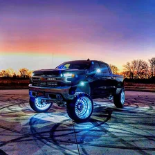LED Illuminated Wheel Rings - Double LED - Blue image 26