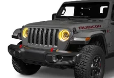 7 Inch High Powered LED Headlights - Black Bezel - Dynamic ColorSHIFT - Jeep JL/JT image 28