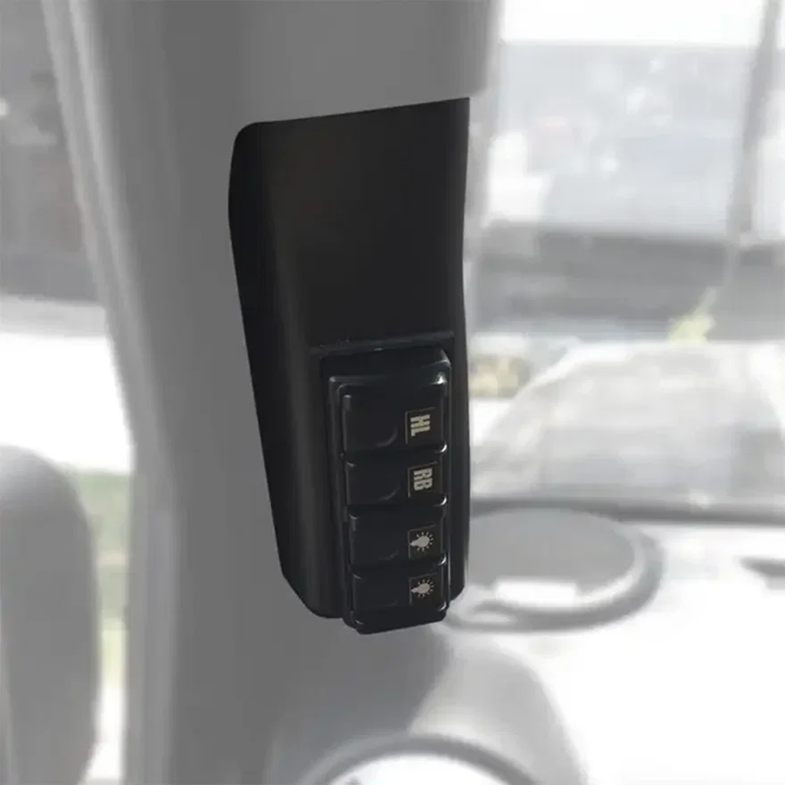 TRIGGER Jeep JK A-Pillar Remote Mount