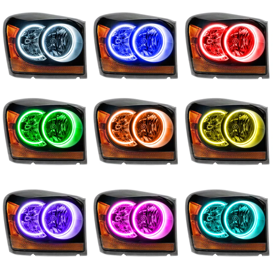 Dodge Durango 2004-2006 ORACLE ColorSHIFT Halo Kit