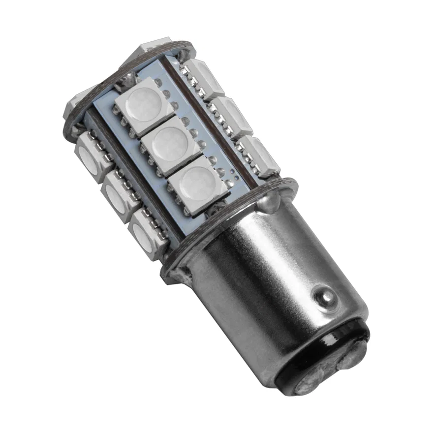 1157 18 LED 3-Chip SMD Bulb (Single) - Amber