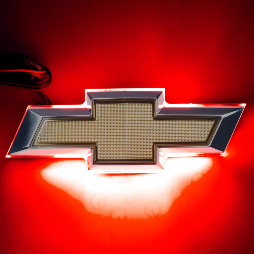 Illuminated Bowtie Rear Red for Chevrolet Camaro