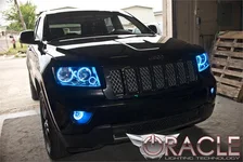 Jeep Grand Cherokee 2011-2013 ORACLE ColorSHIFT Triple Halo Kit image 4