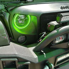 7 in. High Powered LED Headlights, Black Bezel, Dynamic ColorSHIFT image 31