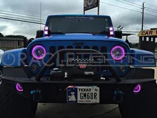 Off-Road 3in. Square WP LED Halo image 5