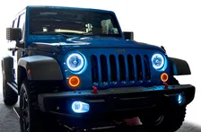 Jeep Wrangler JK 2007-2018 ORACLE LED Waterproof Fog Light Kit image 16