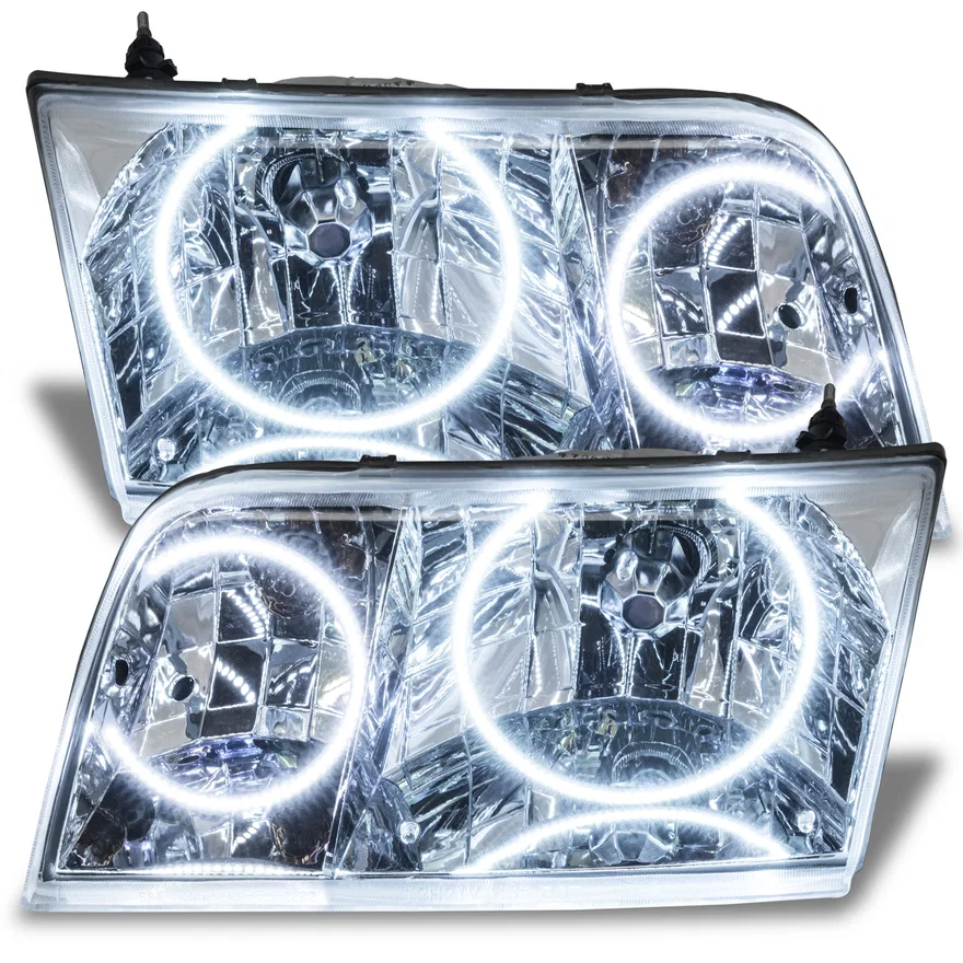 1998-2011 Ford Crown Victoria SMD HL - CHROME - HALOGEN