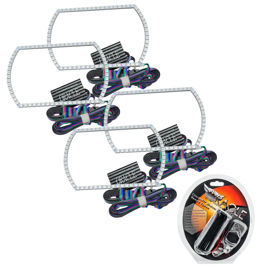 Chevrolet Silverado 2007-2013 ORACLE ColorSHIFT Halo Kit Square Style
