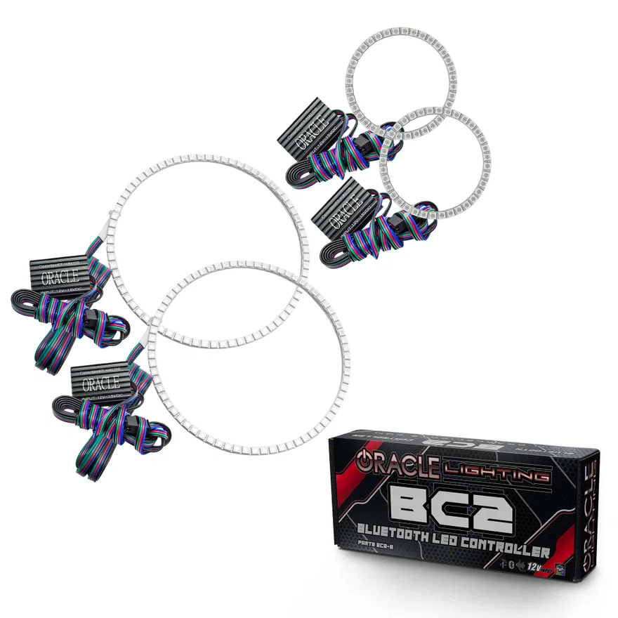 Headlight Halo Ring Emitter Set for Volkswagen Golf