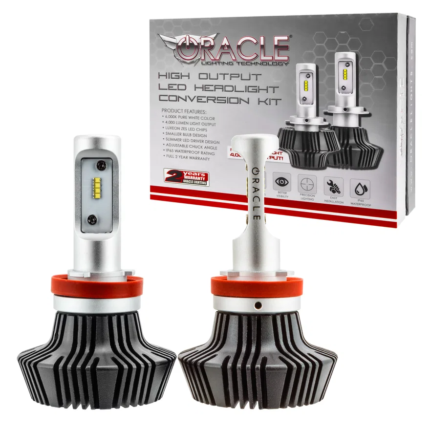 H11 4,000 Lumen LED Headlight Bulbs (Pair)